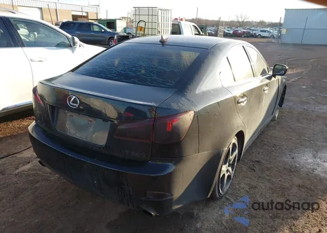 2008 Lexus Is 350 из США, поврежденный, VIN JTHBE262782013437